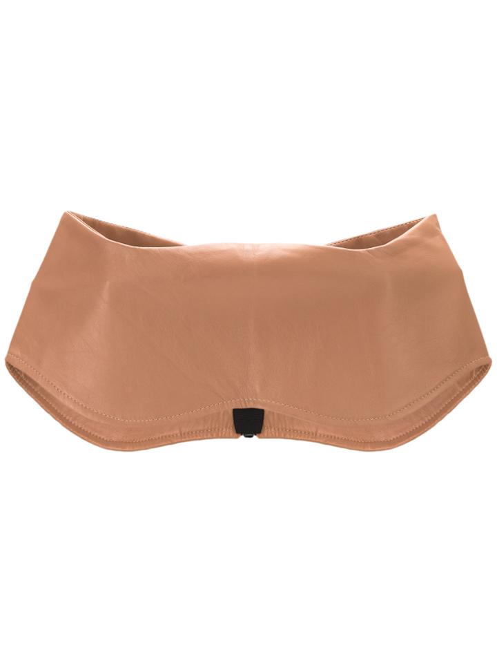 Andrea Bogosian Leather Belt - Nude & Neutrals