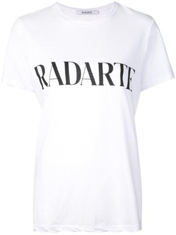 Rodarte Radarte Print T-shirt - White