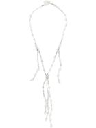 Armani Collezioni Long Beaded Strand Necklace - Nude & Neutrals