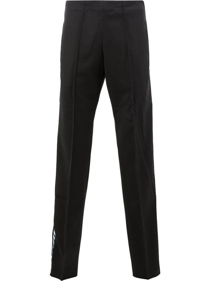 Wales Bonner Side Stripe Trousers - Black