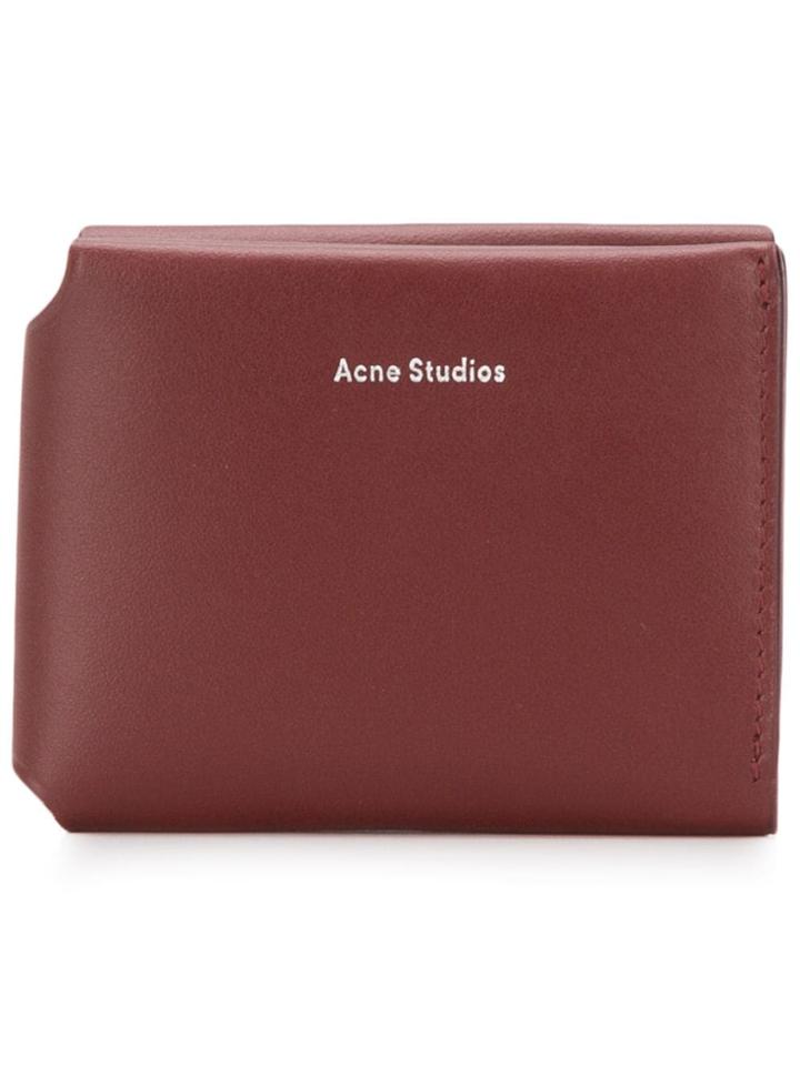 Acne Studios Fold Card Holder - Purple