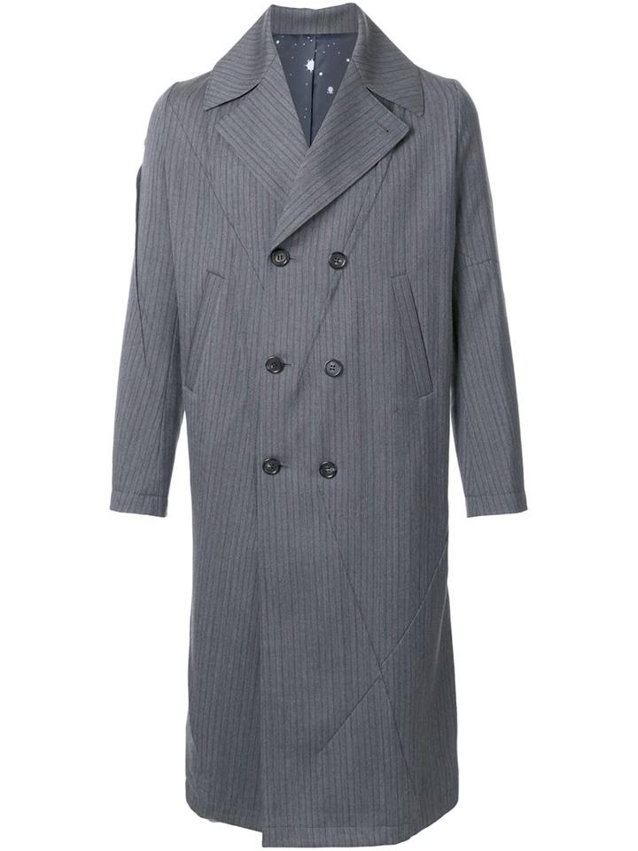 Undercover Panelled Double-breasted Coat