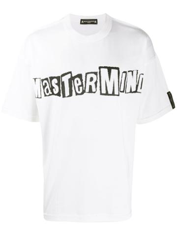 Mastermind World Logo Round Neck T-shirt - White