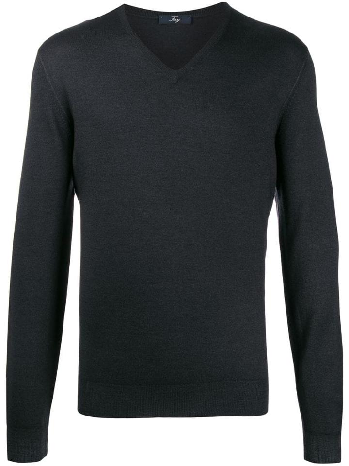 Fay Knitted Jumper - Black