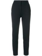 Max Mara Slim Jersey Trousers - Blue