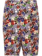 Prada Marocain Crepe Shorts - Pink