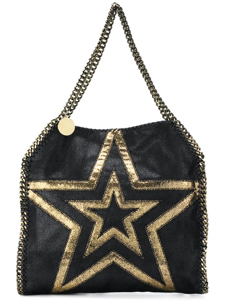 Stella Mccartney Falabella Star Tote Bag - Black