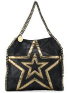 Stella Mccartney Falabella Star Tote Bag - Black