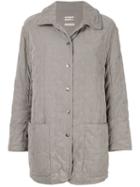 Hermès Pre-owned Long Sleeve Coat - Grey