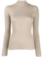 Etro Ribbed Jumper - Neutrals