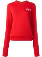 Versus Chest Pin Sweatshirt, Women's, Size: Medium, Red, Cotton