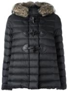 Red Valentino Padded Jacket, Women's, Size: 40, Black, Feather Down/leather/polyamide/feather