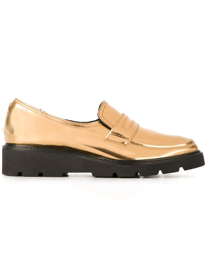 P.a.r.o.s.h. 'miror' Loafers - Metallic