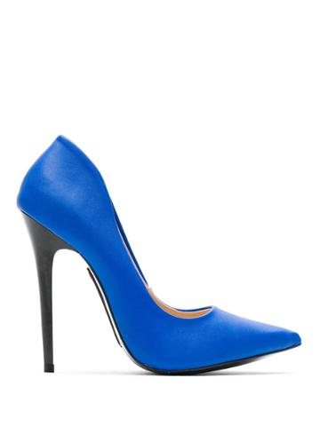 À La Garçonne Just Impossible + Vera Roloff Pumps - Blue