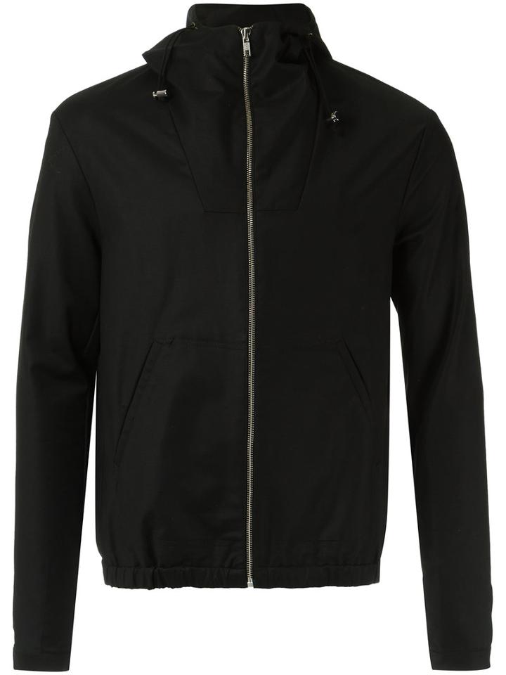 Egrey - Turtle Neck Jacket - Men - Cotton - 40, Black, Cotton