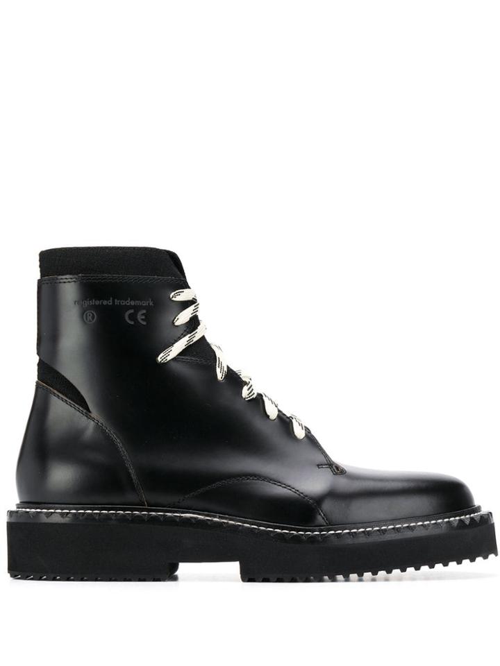 Oamc Military Ankle Boots - Black