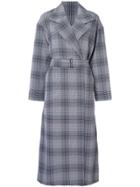 Layeur Checked Trench Coat - Multicolour