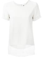 Ralph Lauren Short-sleeve Blouse, Women's, Size: 12, Nude/neutrals, Viscose/acetate/silk