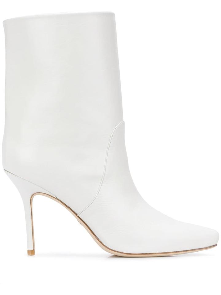 Stuart Weitzman Ebb Ankle Boots - White