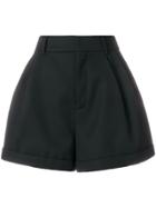 Saint Laurent Oversized Tailored Shorts - Black