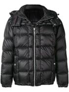 Versus Hooded Down Jacket - Black