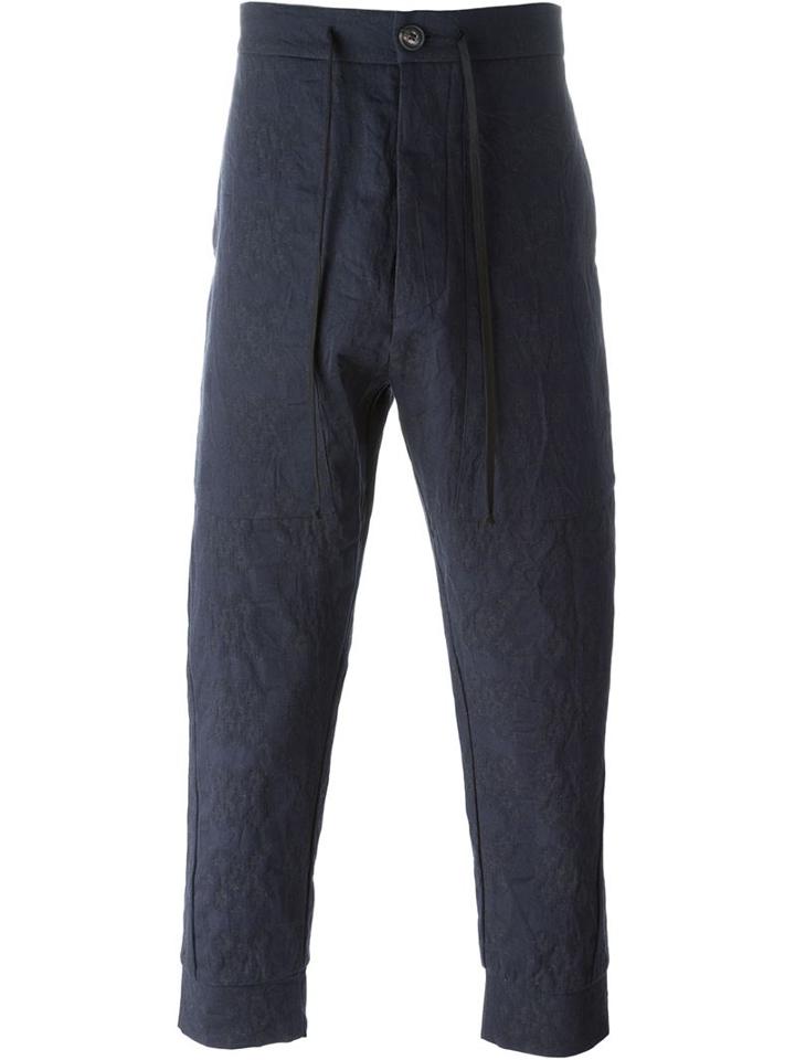 Song For The Mute Jacquard Tapered Trousers