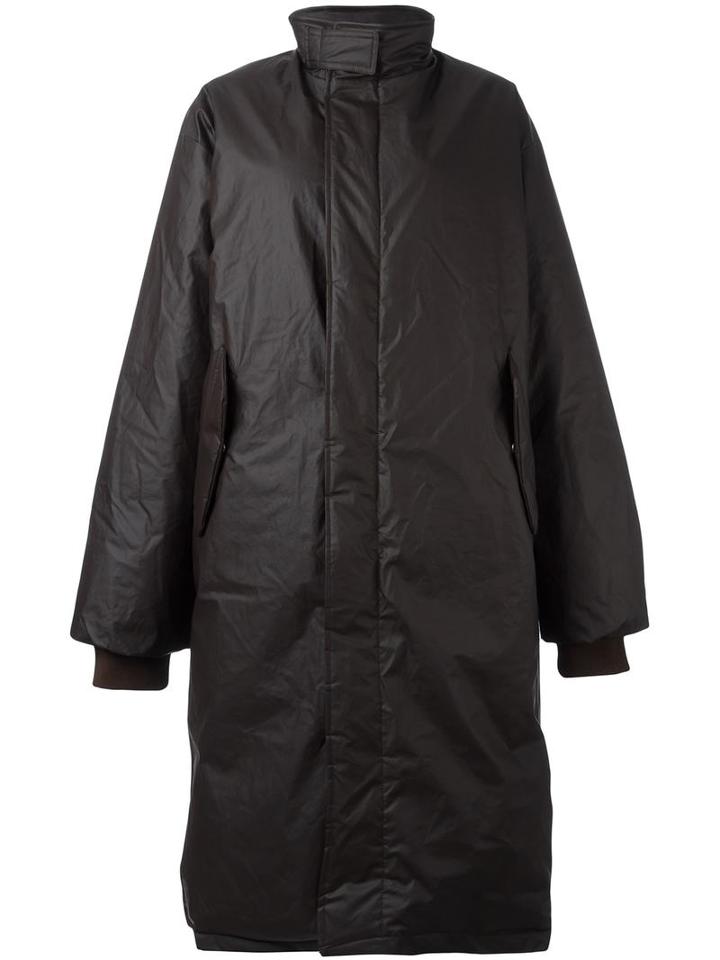 Yeezy Season 3 Padded Coat, Women's, Size: Medium, Brown, Cotton/polyurethane/nylon/feather Down