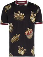 Dolce & Gabbana Dg Crowns Ss Tee Blk - Black