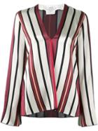 Forte Forte Striped V-neck Blouse