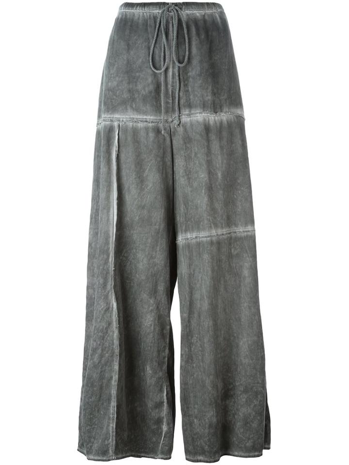 Lost & Found Rooms Palazzo Pants, Women's, Size: Xs, Grey, Cotton