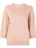 Chloé Boxy Cashmere Jumper - Pink