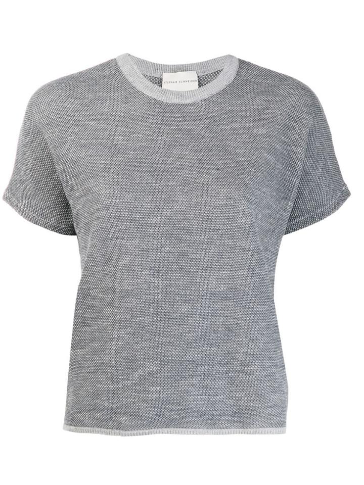 Stephan Schneider Speckled Knit Top - Grey
