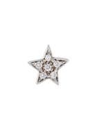 Carolina Bucci 18kt White Gold 'superstellar' Star Stud Earring, Women's, Metallic