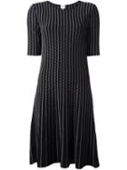 Armani Collezioni A-line Dress, Women's, Size: 42, Black, Polyamide/spandex/elastane/viscose
