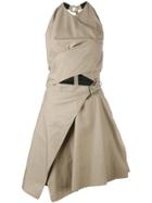 Carven Asymmetric Dress - Nude & Neutrals