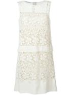 Alberta Ferretti Embroidered Lace Dress