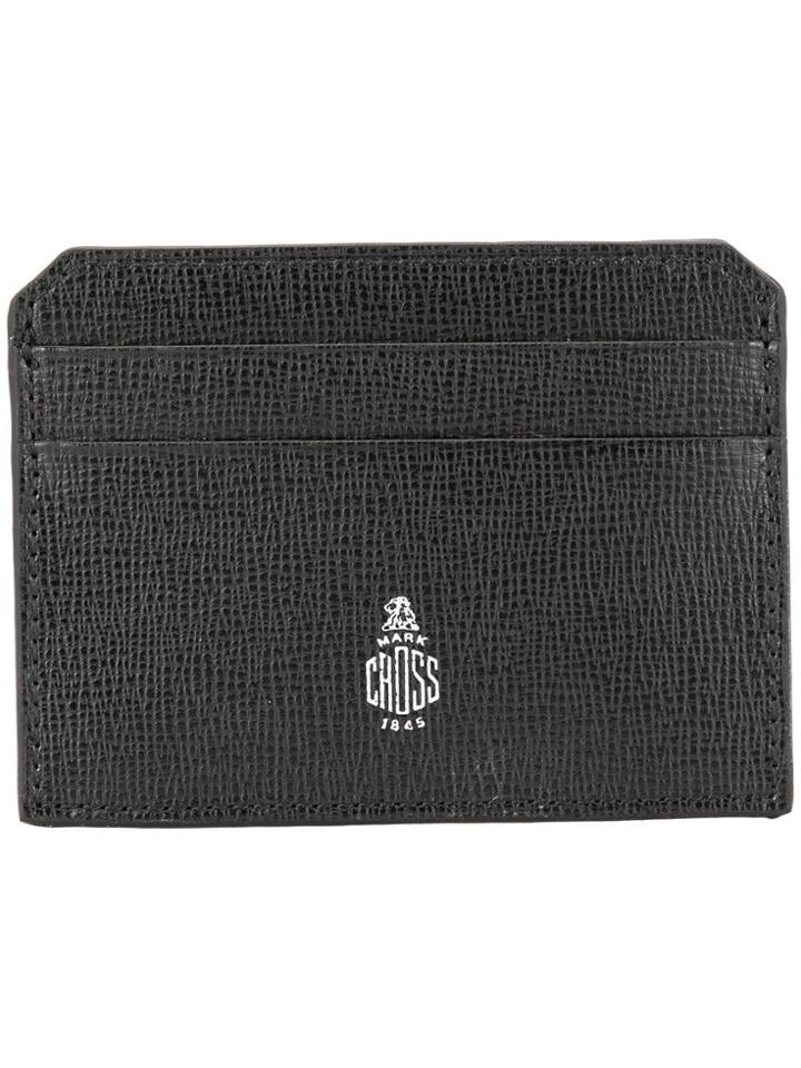 Mark Cross Logo Cardholder - Black