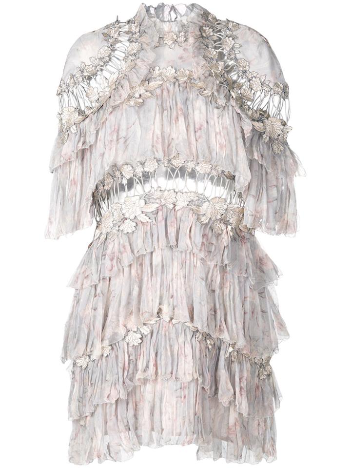 Zimmermann Floral Style Dress - Nude & Neutrals
