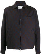Universal Works Diamond Check Jacket - Blue