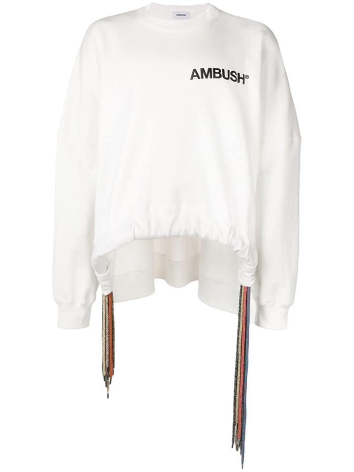 Ambush Logo-print Sweatshirt - White