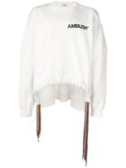 Ambush Logo-print Sweatshirt - White
