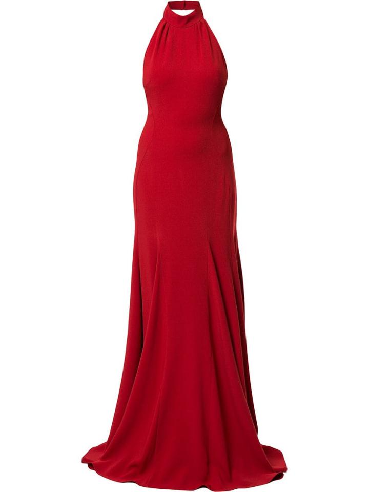 Stella Mccartney Magnolia Gown - Red