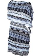 Junya Watanabe Comme Des Garçons Draped Shoulder Dress