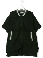 Stella Mccartney Kids Teen Long-line Knitted Cardigan - Green