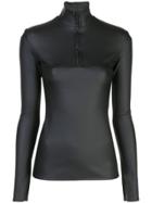 Kwaidan Editions Roll Neck Pull Over - Black