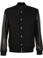 Christian Dada Classic Stadium Jacket - Black