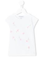 Simonetta - Floral T-shirt - Kids - Cotton/spandex/elastane - 4 Yrs, White