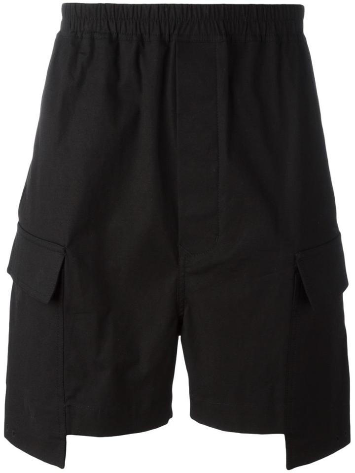 Rick Owens Cargo Shorts - Black
