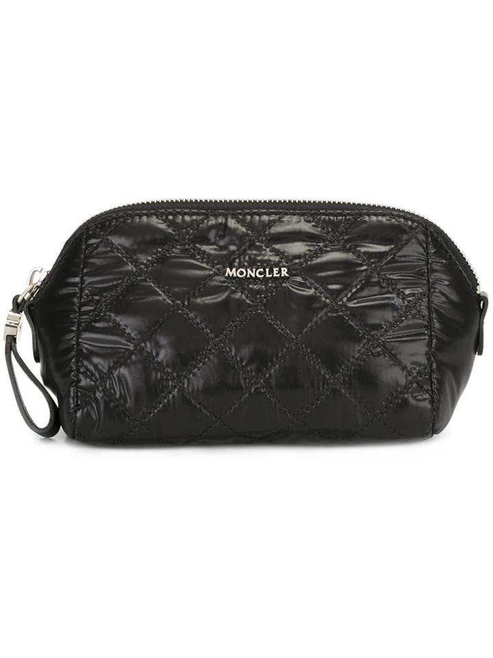 Moncler Quilted Make-up Bag - Black