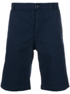 Bellerose Checked Shorts - Blue